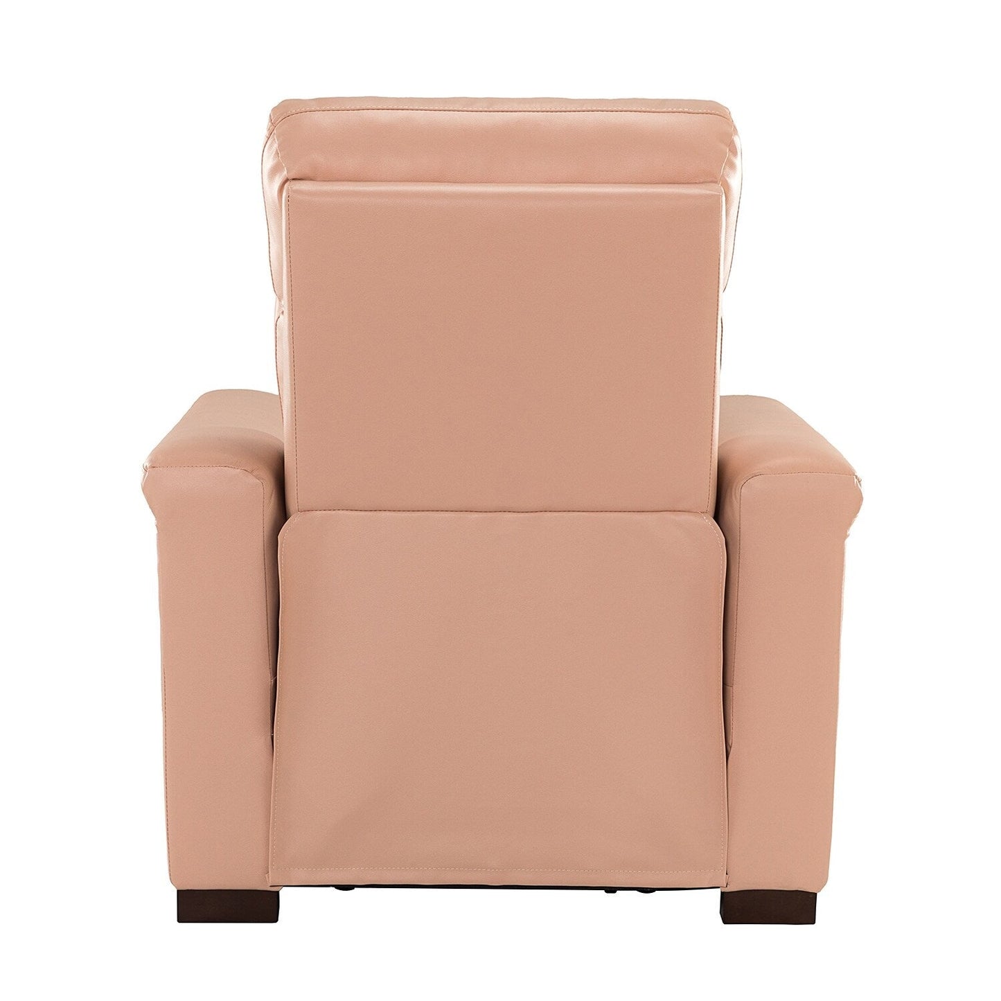 Alicia 34.65 Wide Contemporary Classic Genuine Leather Power Recliner With USB Port (Set of 2)