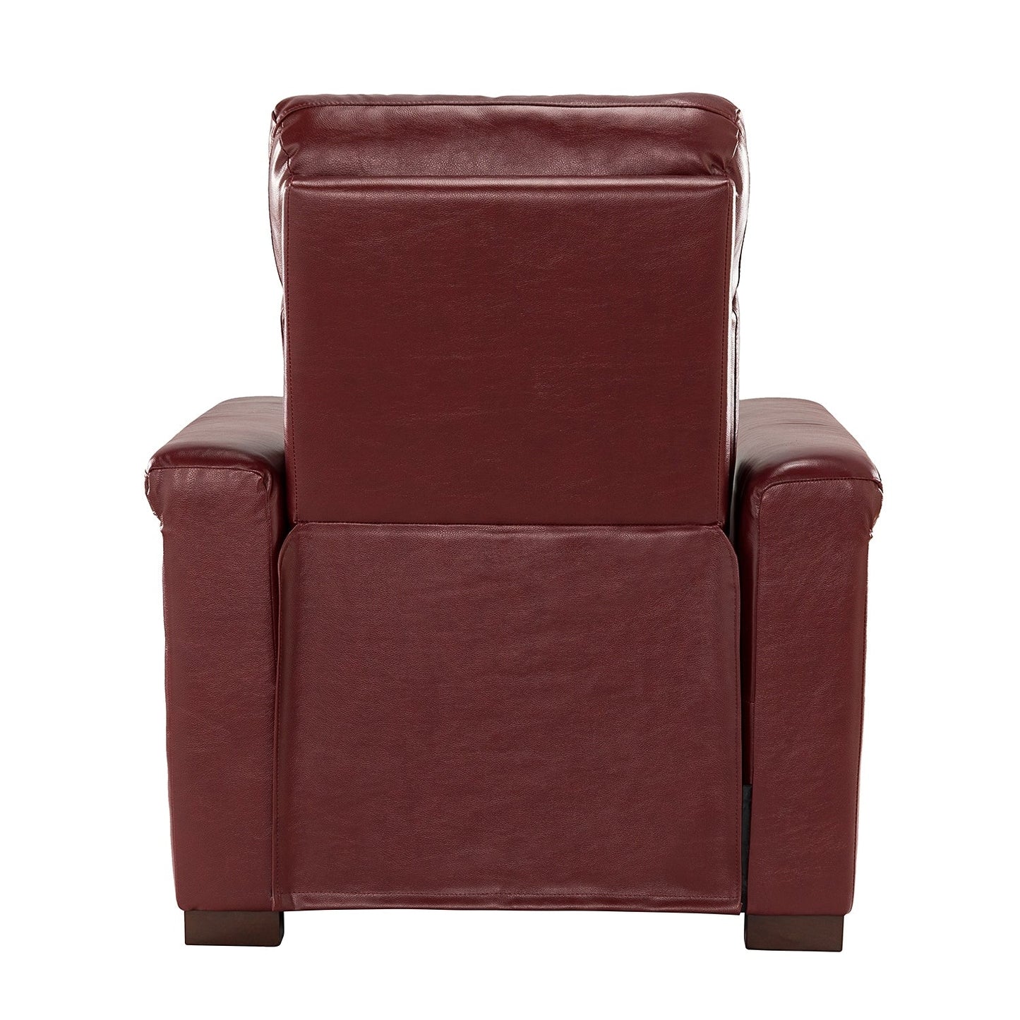 Alicia 34.65 Wide Contemporary Classic Genuine Leather Power Recliner With USB Port (Set of 2)