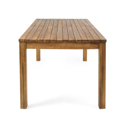 Alondra Acacia Wood Dining Set by Christopher Knight Home