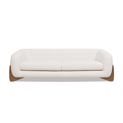 Alpine 90.5 Sherpa Upholstered Sofa