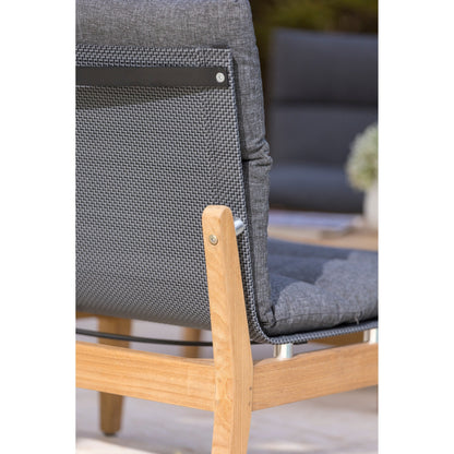 Amazonia Arnhou 6pc Outdoor Patio FSC Teak Seating Set