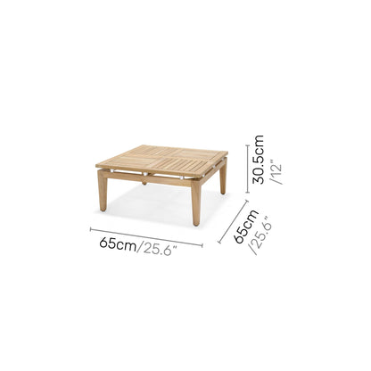 Amazonia Arnhou 6pc Outdoor Patio FSC Teak Seating Set