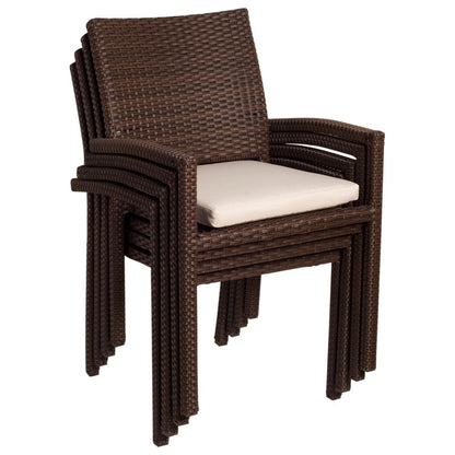 Amazonia Audrey 11pc FSC Wood Outdoor Patio Dining Extendable Set - 170 L x 100 W x 35 H