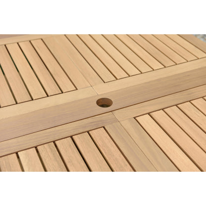 Amazonia Camille FSC Certified Wood Outdoor Patio Dining Set