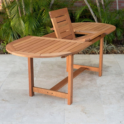 Amazonia Extendable 7-piece Patio Dining Set