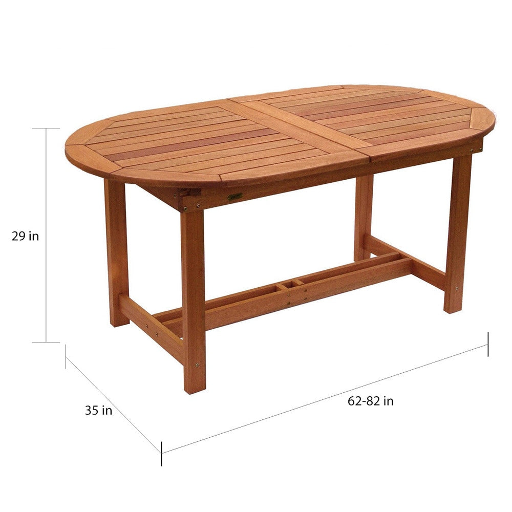 Amazonia Extendable 7-piece Patio Dining Set