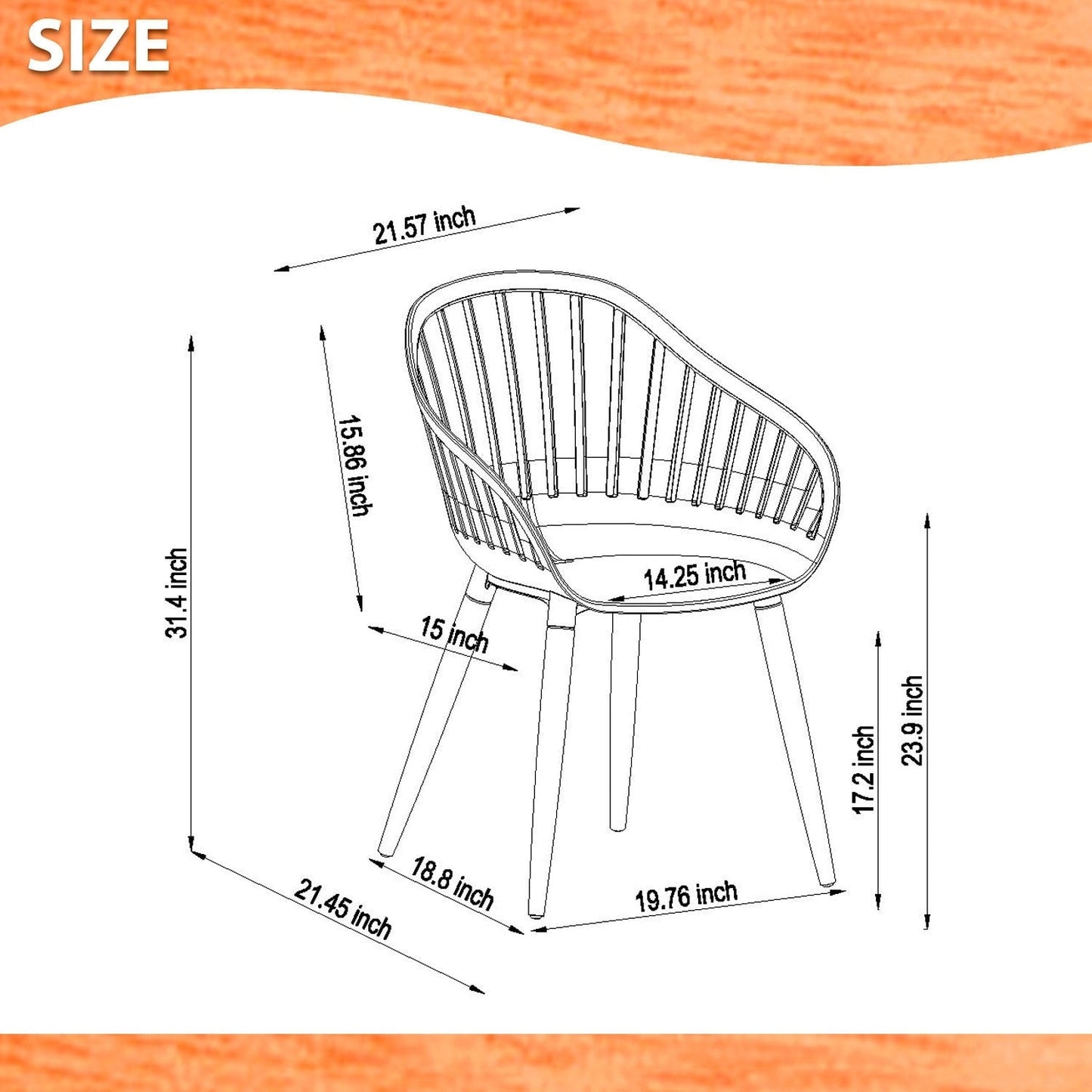 Amazonia Myers FSC Certified Wood 11pc Outdoor Dining Patio Set
