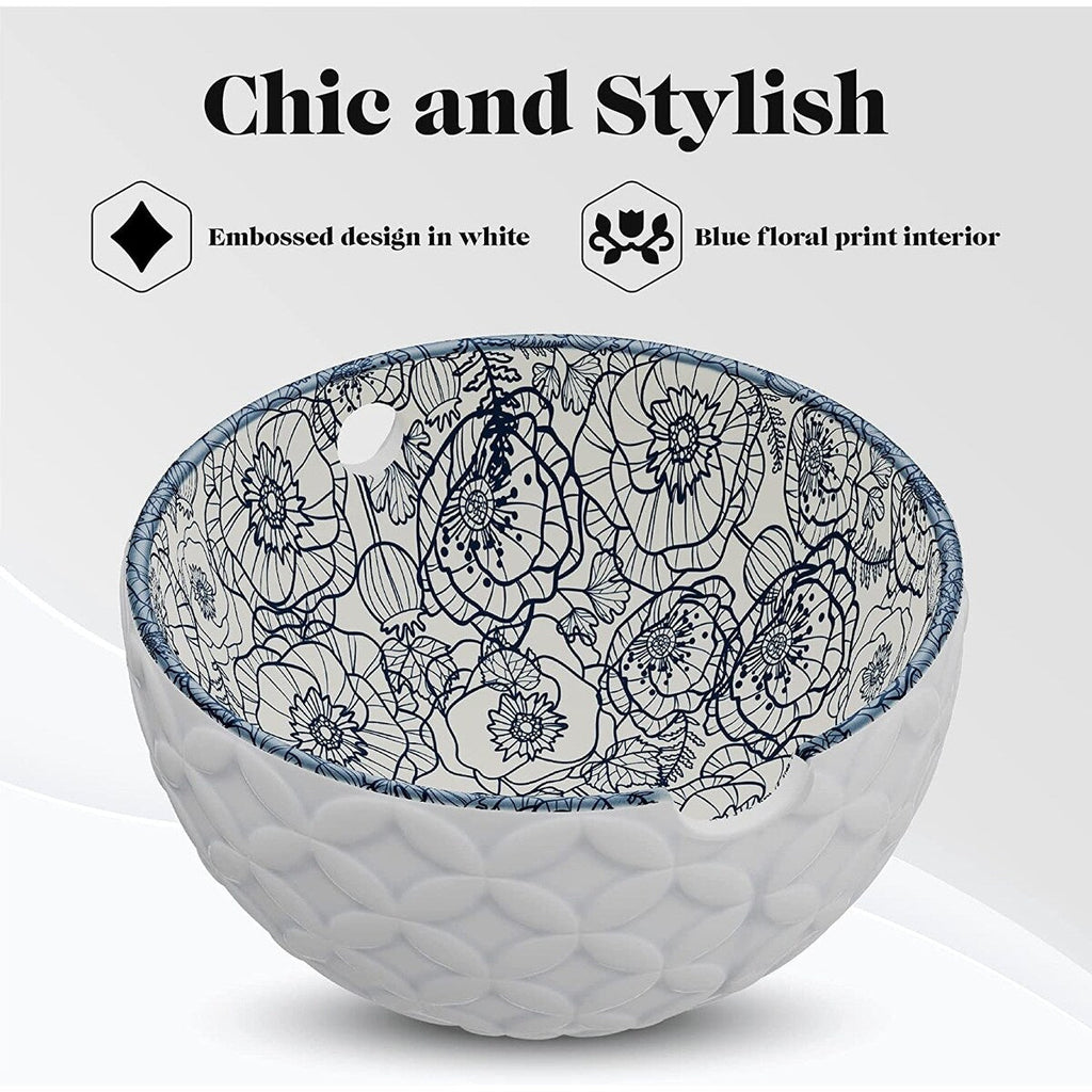 American Atelier Udon Ramen Bowl w/ Chopsticks Set of 2 - 6 D 21 oz.
