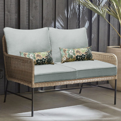 Aoodor 24 x 24 Patio Furniture Outdoor Deep Seat Cushions Set of 2