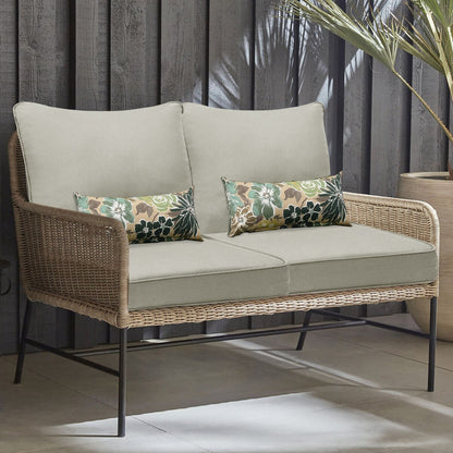 Aoodor 24 x 24 Patio Furniture Outdoor Deep Seat Cushions Set of 2