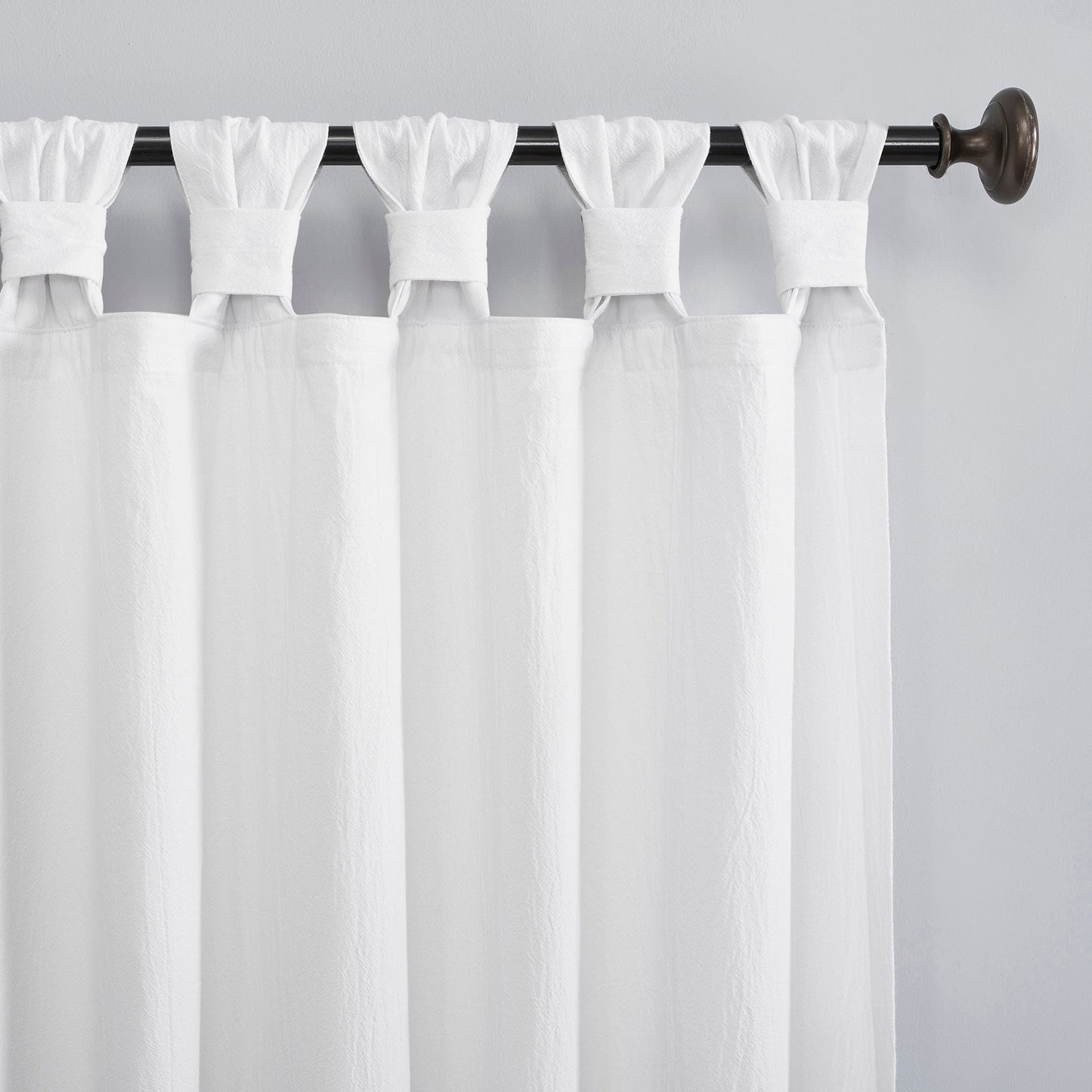 Archaeo Washed Cotton Twist Tab Curtain, Single Panel