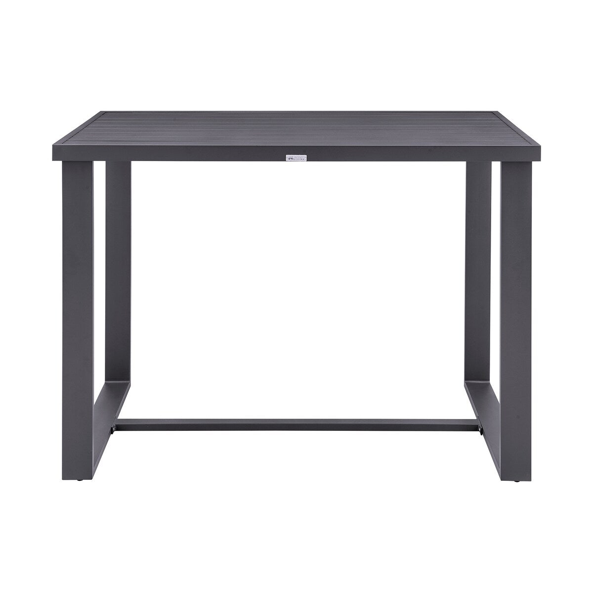 Argiope Grey Aluminum Outdoor 5-Piece Bar Height Dining Set