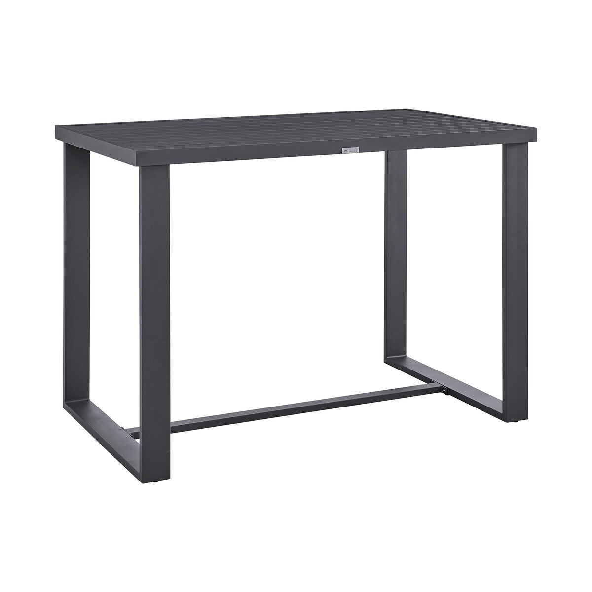 Argiope Grey Aluminum Outdoor 5-Piece Bar Height Dining Set