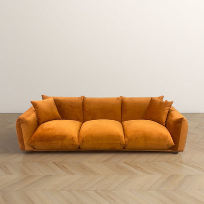Arten Mid-Century Modern Luxury Boucle/Velvet Couch