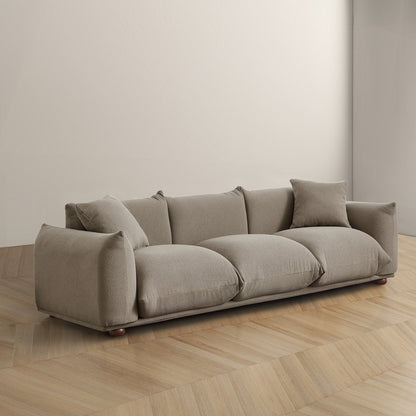 Arten Mid-Century Modern Luxury Boucle/Velvet Couch
