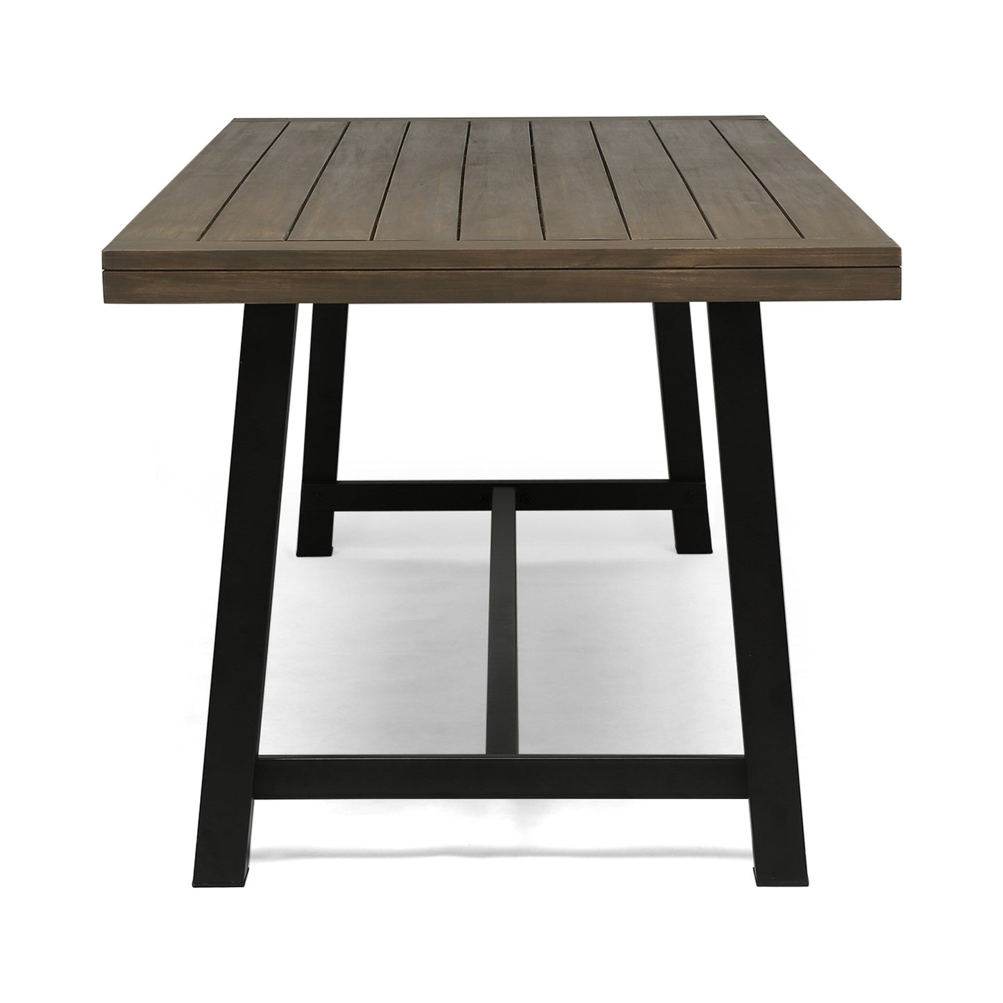 Atlantic Outdoor 8 Seater Acacia Wood Dining Set by Christopher Knight Home