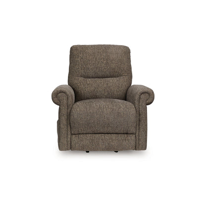 Auro Power Lift Recliner Chair, Heat Massage, Taupe Brown Polyester