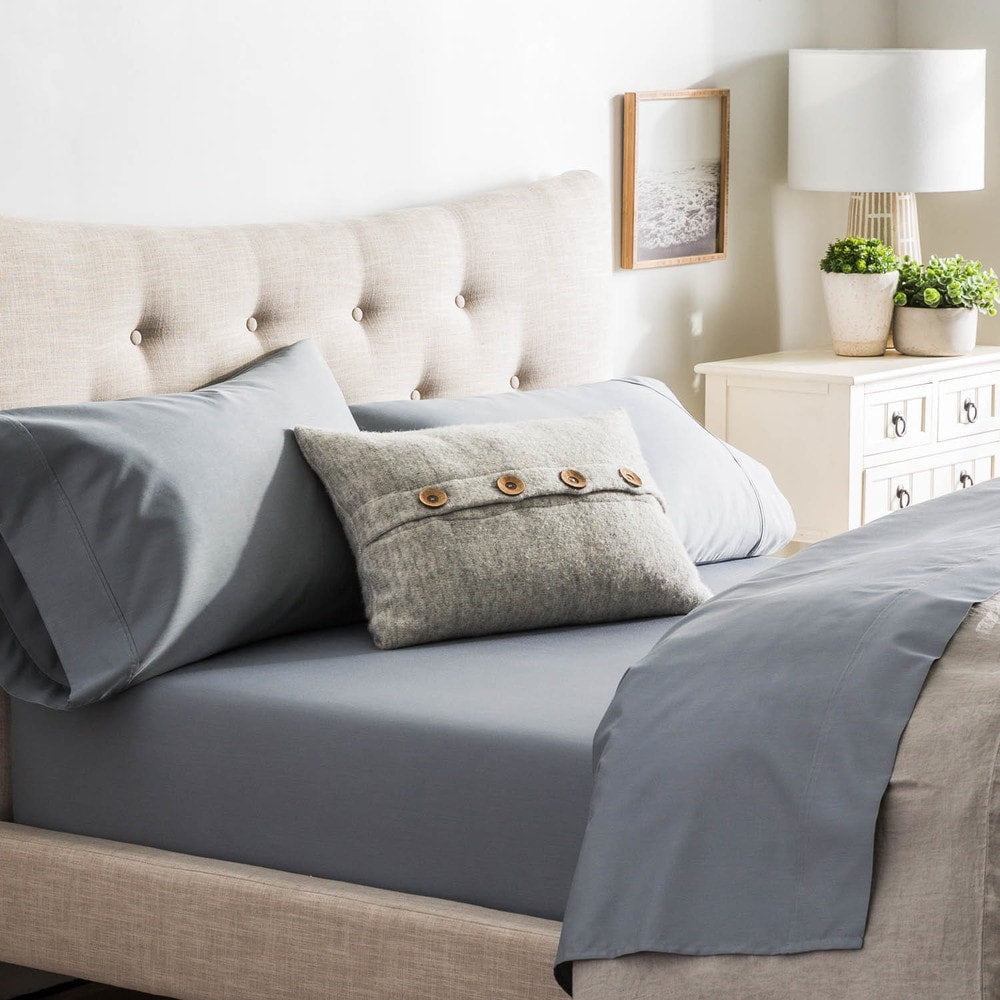 BROOKSIDE Cotton Blend Bed Sheet Set