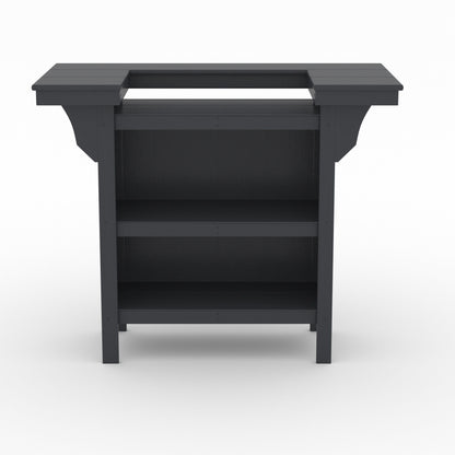 LuXeo Bailey-Cabo Serving Bar Counter, 3-Piece Set