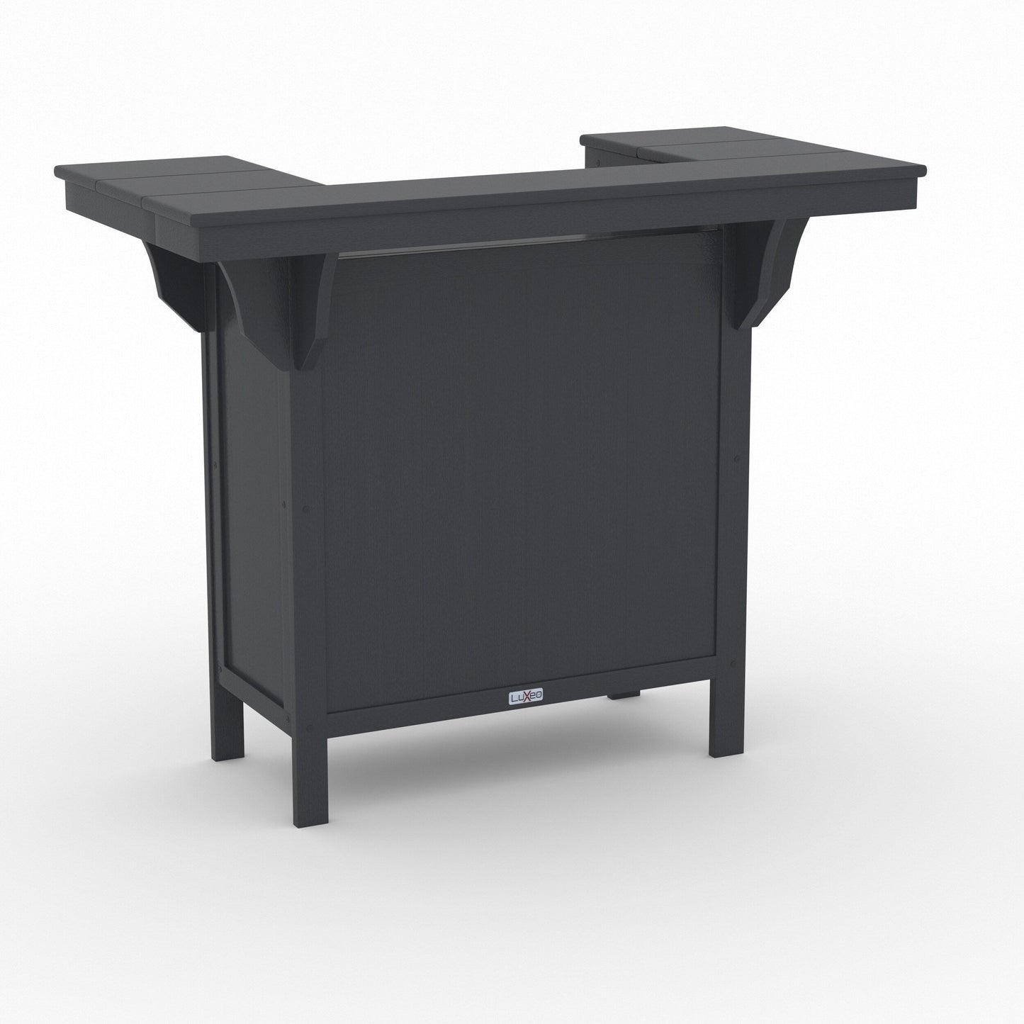 LuXeo Bailey-Cabo Serving Bar Counter, 3-Piece Set