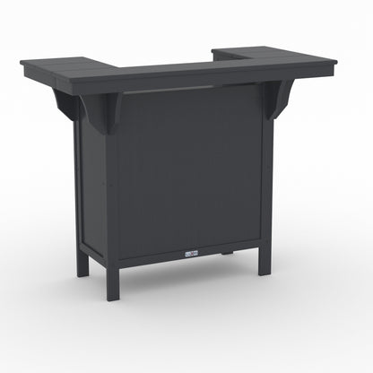 LuXeo Bailey-Cabo Serving Bar Counter, 3-Piece Set