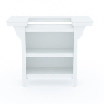 LuXeo Bailey-Cabo Serving Bar Counter, 3-Piece Set