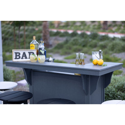LuXeo Bailey-Cabo Serving Bar Counter, 3-Piece Set