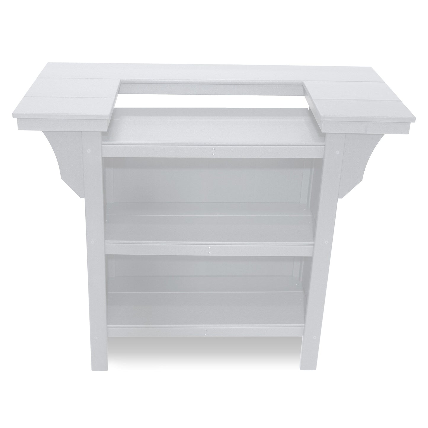 LuXeo Bailey-Cabo Serving Bar Counter, 3-Piece Set