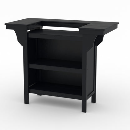 LuXeo Bailey-Cabo Serving Bar Counter, 3-Piece Set