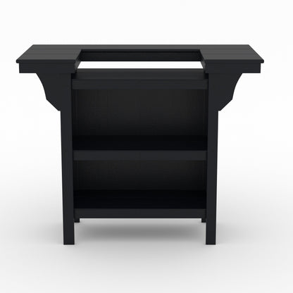 LuXeo Bailey-Cabo Serving Bar Counter, 3-Piece Set