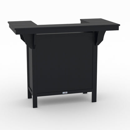 LuXeo Bailey-Cabo Serving Bar Counter, 3-Piece Set