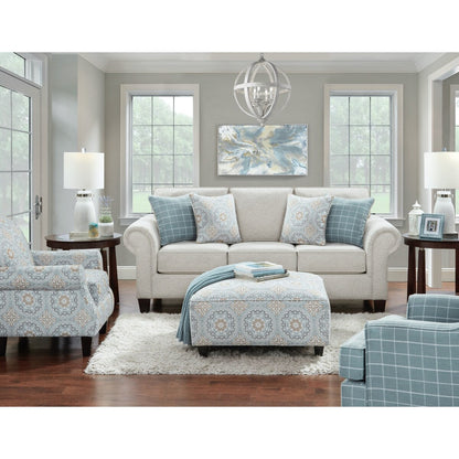 Bates Nickel Light Grey Queen Traditional Sleeper Sofa