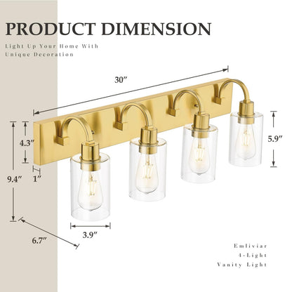 Bathroom Vanity Light Fixtures - Farmhouse Wall Light for Bathroom