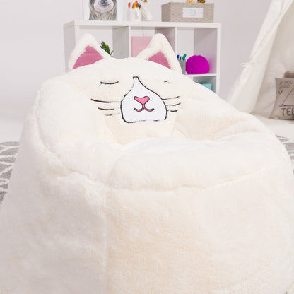 Bean Bag, Soft and Cozy Animal Bean Bag Chair - Child Proof Closure