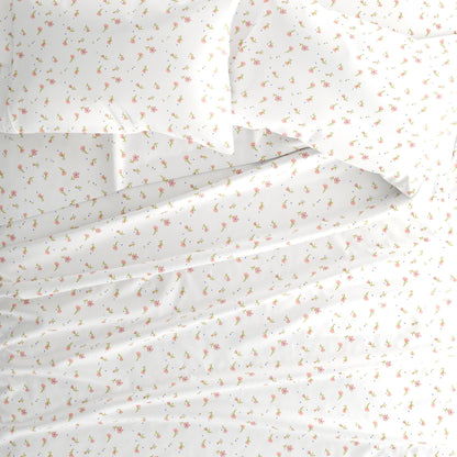 Becky Cameron Double Brushed Printed 4pc Deep Pocket Bedsheet Sets