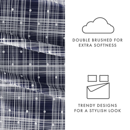 Becky Cameron Ultra Soft Printed 4-piece Deep Pocket Bed Sheet Set