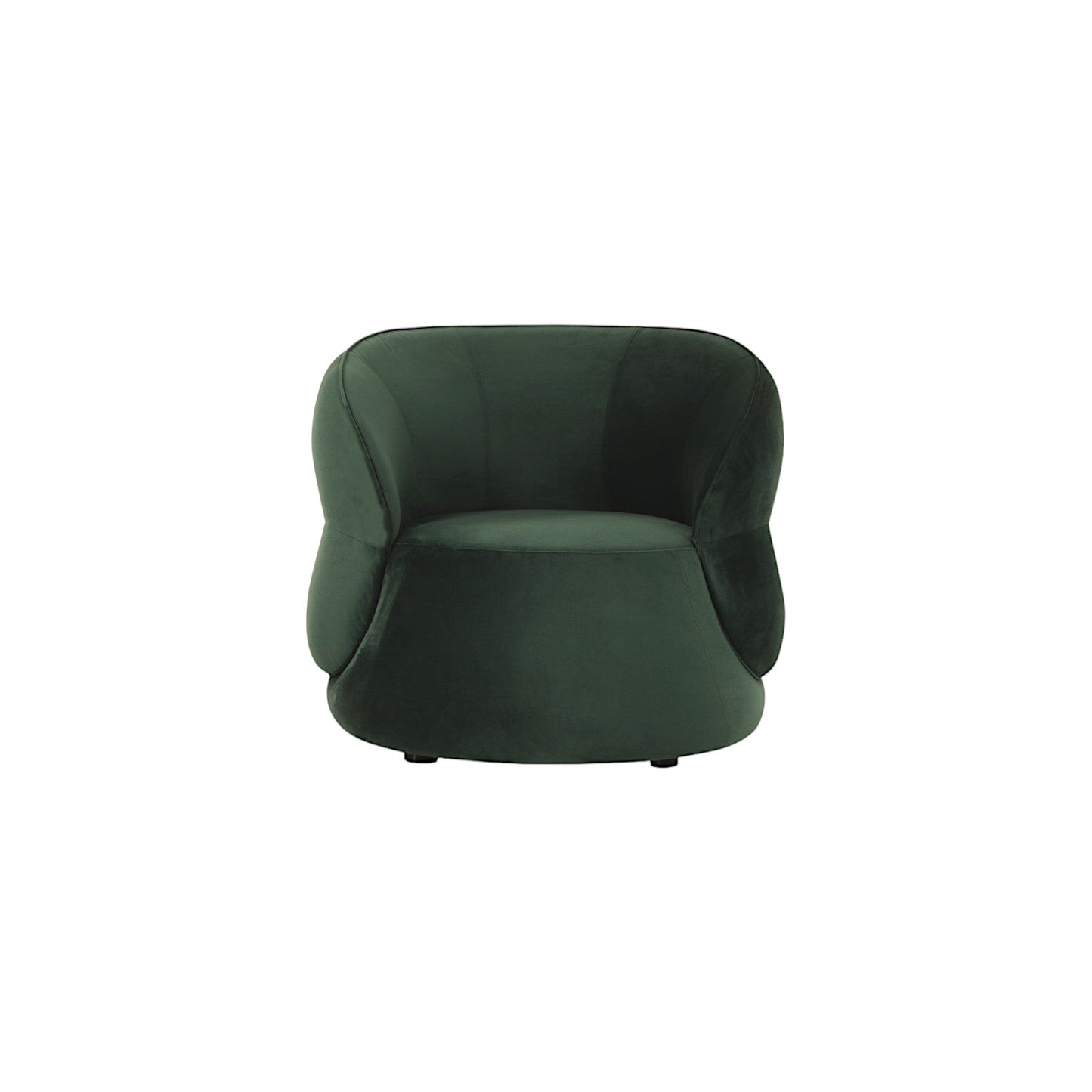 Chaise longue verte Bitti