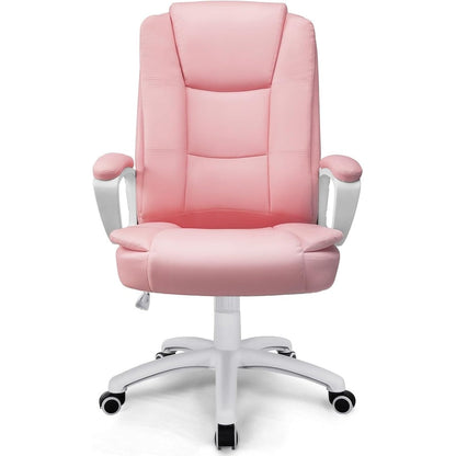 Bossin Big and Tall Office Chair High Back Executive Chair Ergonomic Adjustable Executive Leather Chair,400lbs