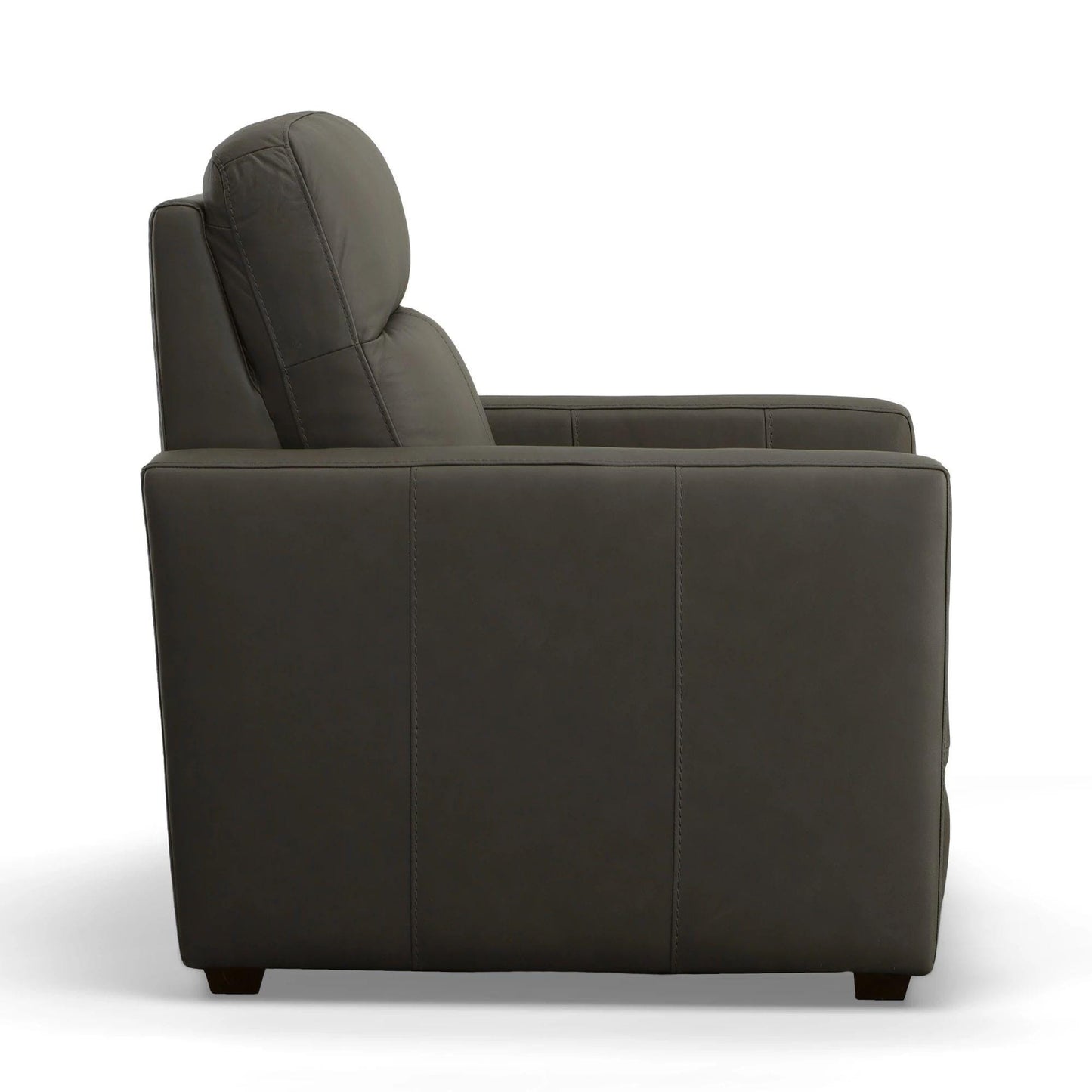 Broadway Premium Leather Power Recliner with Power Headrest by Flexsteel