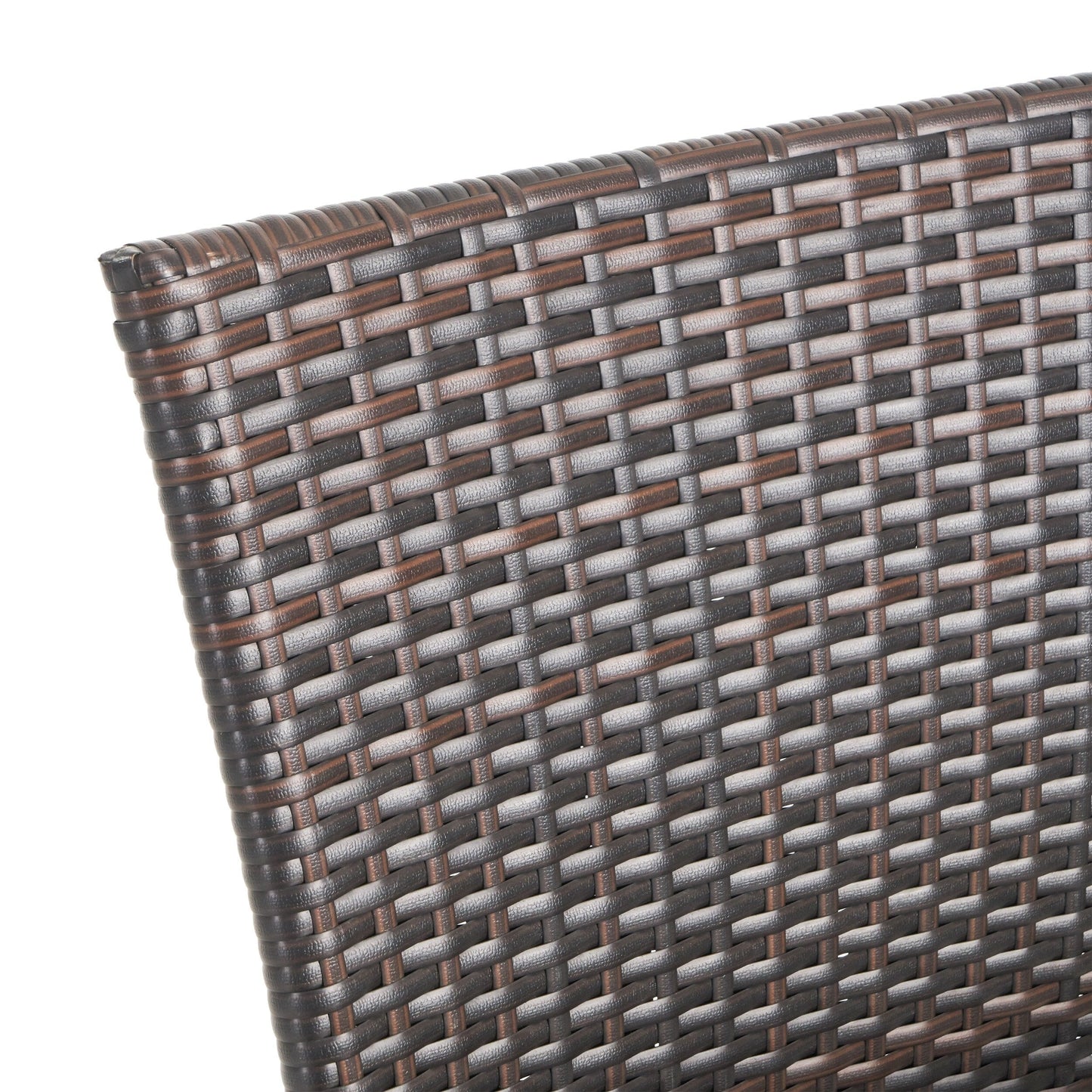 Bullpond Aluminum/ Brown Wicker 9-piece Outdoor Dining Set by Christopher Knight Home