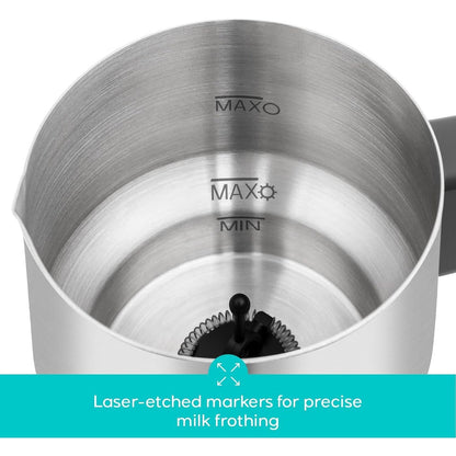 CASABREWS ARTIST Electric Milk Frother 4-in-1 for Hot & Cold - N/A