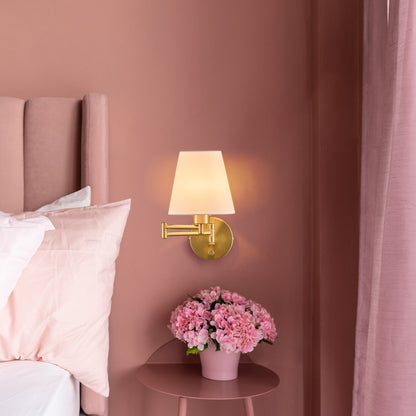 CO-Z Plug-in Swing Arm Wall Mount Sconce