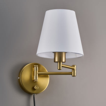 CO-Z Plug-in Swing Arm Wall Mount Sconce
