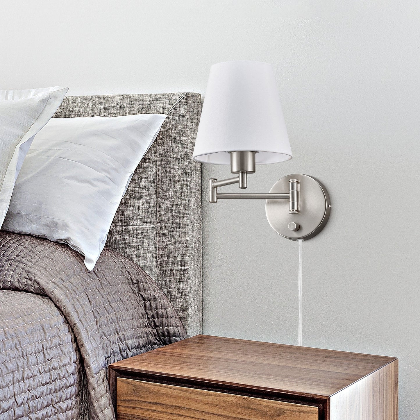 CO-Z Plug-in Swing Arm Wall Mount Sconce