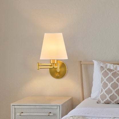 CO-Z Plug-in Swing Arm Wall Mount Sconce