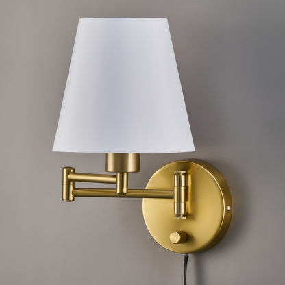 CO-Z Plug-in Swing Arm Wall Mount Sconce