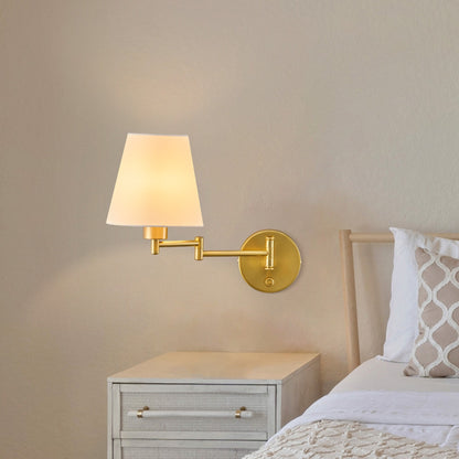 CO-Z Plug-in Swing Arm Wall Mount Sconce