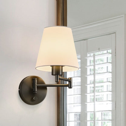 CO-Z Plug-in Swing Arm Wall Mount Sconce