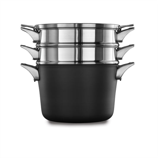 Calphalon Premier Space-Saving Hard-Anodized Nonstick 8-Quart Multi-Pot & Lid