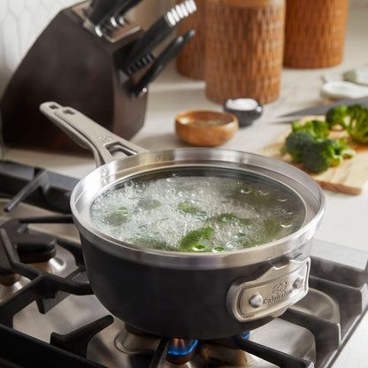 Calphalon Premier Space-Saving Hard-Anodized Nonstick 8-Quart Multi-Pot & Lid